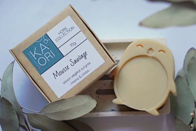 SAVON SOLIDE MOUSSE SAUVAGE - PINGUIN